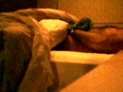 Wanking in Mum&039;s Bed While shakedown xxx Her Panties