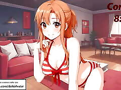 Spanish Asuna JOI CEI hentai. She wants to give you your own milk.