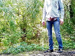 Favorite mother-in-law in a leather skirt gets a load of cum on her ass