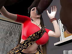 Desi hot bahu Savita having oral hot teen marlin with Sasur