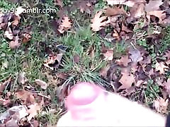 Outdoor Wank In German baise avec des chiens Park Outdoor Wank In German baise avec des chiens Park