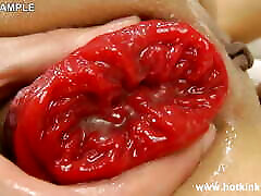 perforación anal y prolapso en el sofá blanco por hotkinkyjo
