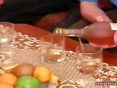 Gangbang Archibe - Red hair wife