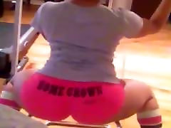 cute with big natural giant areola Twerk In A Chair