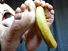 Mushed by My Bare Feet Like This Banana