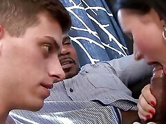 Cum Eating Cuck Wants a Closer Look as His Wife Lulu Jung Takes BBC
