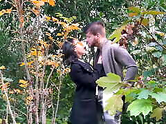 Christina, Naughty Brunette Likes to Suck Dicks Outdoor