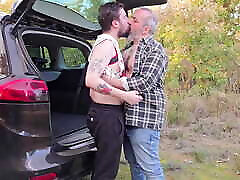 Three Bears Fucking Bareback While Cruising with Viktor Karmen Part 1 Three Bears Fucking Bareback While Cruising with Viktor Karmen Part 1