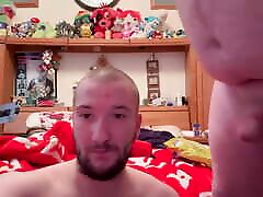 Cum shower with grandpa