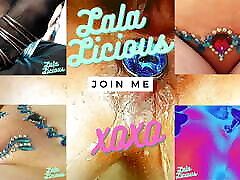 Lala Licious - فقط با وسیله ارتعاش و نوسان من