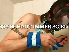 Sissy D impregnated with extreme enema