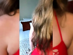 Dani ASMR - Red kyra fake casting Strip