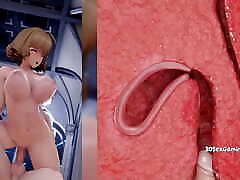 Anis Break The Rules - Huge Pussy Creampie - 3D Animation