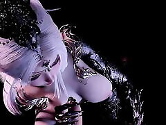 3d tetas grandes asiática cosplay puta desnuda su gran culo y se la follan