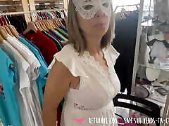 Vends-ta-culotte - Beautiful amateur MILF fucks at work with a client