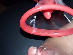 Wet alura jurson sex MIILF&039;s pussy with red toy