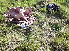 sunbathing becomes a boso hubad fuck lesson