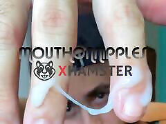 Bator with Hard Cock Eat His Own Cum Bator with Hard Cock Eat His Own Cum