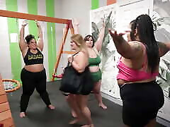 Workout All Girl Orgy