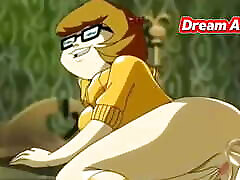 Velma & Shaggy Rough Anal Creampie - Cartoon Porn Parody