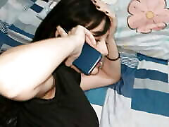 My stepsister won&039;t let me rest and wants to play with my cock all the time! - Porn in Spanish