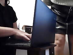 My Brunette Secretary Is so Hot That I Can&039;t Contain Myself...