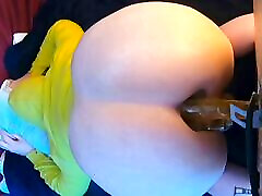 Rough Dildo Fuck and Anal Orgasm 1