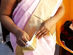Indian sexy aunty anal fucked with hard blowjob.