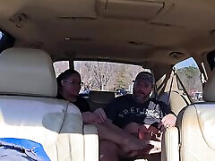 Wife creampied in mall parking lot