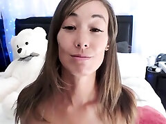 Close up of Asian masturbation