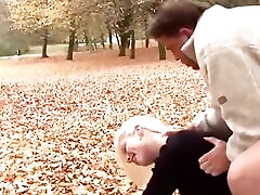 Sexy Blonde Fucked in Public