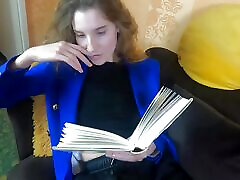 Jessie Relaxing in Black Stockings - Arches and Soft Soles