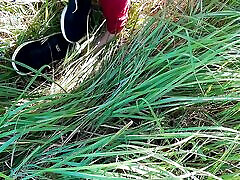 vagina hämmert mitten im wald