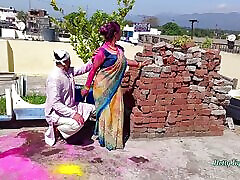 Hot XXX Outdoor Fucking With My Friends Step Sister On Holi