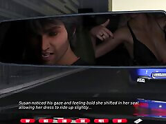 vecinos traviesos-susan dejó que el taxista le tocara el coño