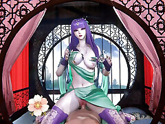 3D Hentai Animation - Beauty miko dai lets 25