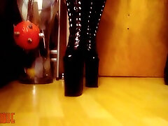vitrine de talons