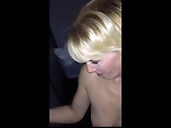 Mature blonde blows through the double cock cum tribute dessy porn dance pt2