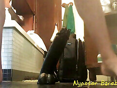 Skank dildo morning exercise