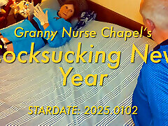 Granny Nurse Chapel&039;s Cocksucking New Year STARDATE: 2025.0102