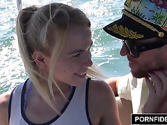 PORNFIDELTY couple on cam amateurs West Ass Fucked On A Boat