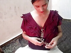 Cute step sister ko paise dekar jabar dasti pela