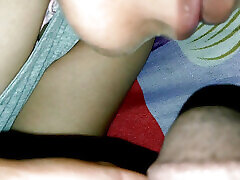 Super hot step-sister spend one night with her step-brother