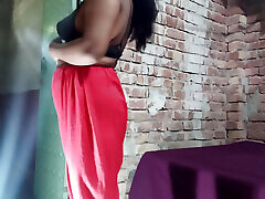 Bengali desi young girl teacher after nature