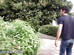 Horny Japanese lady Yuuka Kaede porning outdoors with mind-blowing XXX!