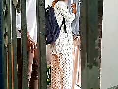 Indian student girl viral mms type video recording roleplay