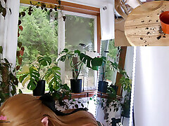 Gardening With Kat- Repotting Monsteras SFW