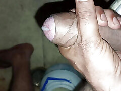 Cock in bathroom