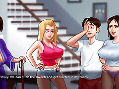 entraînement des pom-pom girls jenny et roxxy gameplay de la saga estivale