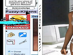 Up the wazoo - Found this game where you mess a office lady and it is something with very old style type internet